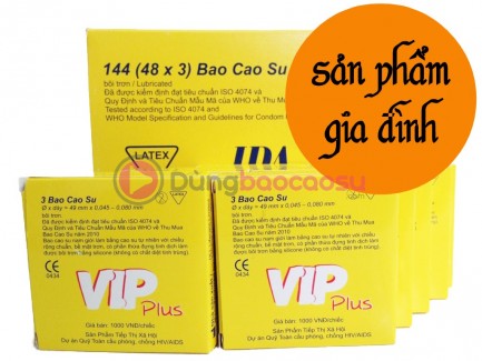 Bao cao su Vip