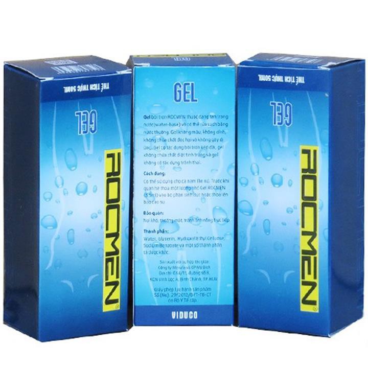 Gel bôi trơn rocmen 50ml