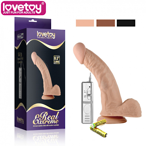 Dương vật giả đóng khủng lovetoys 9 inch cong