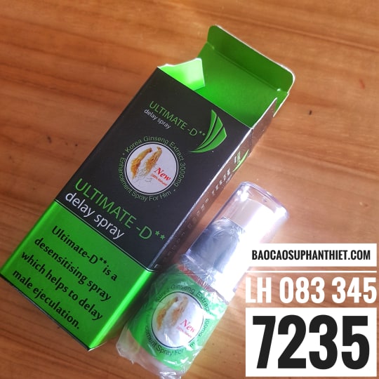 Thuốc Trị Xuất Tinh Sớm Ultimate D