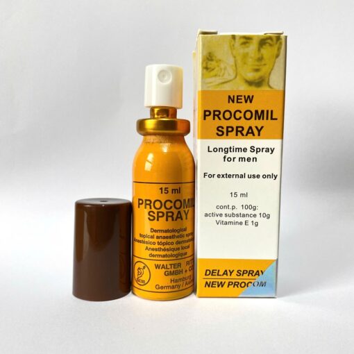 Chai xịt kéo dài thời gian quan hệ PROCOMIL SPRAY (Hộp 1 chai 15ml)